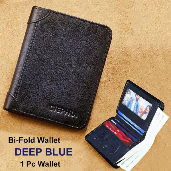 💖Genuine Leather RFID Wallet for Men🌹 Vintage Multi-Function ID & Card Holder(🔥Buy 2 Get EXTRA 10% OFF)