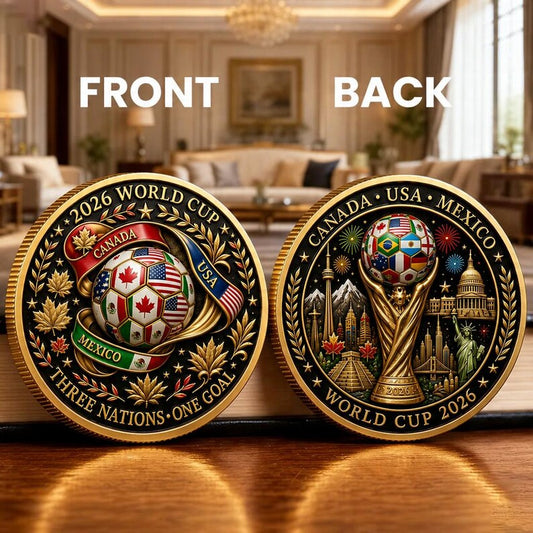 🏆 Flash Sale: 60% OFF ⚽ Edition World Cup 2026 Coin