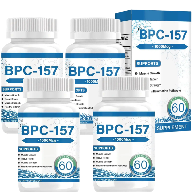 157 Muscle Growth and Repair Peptide Complex, 1000 micrograms per capsule (60 capsules) | Non-GMO, helps you recover faster  – suitable for both men and women.